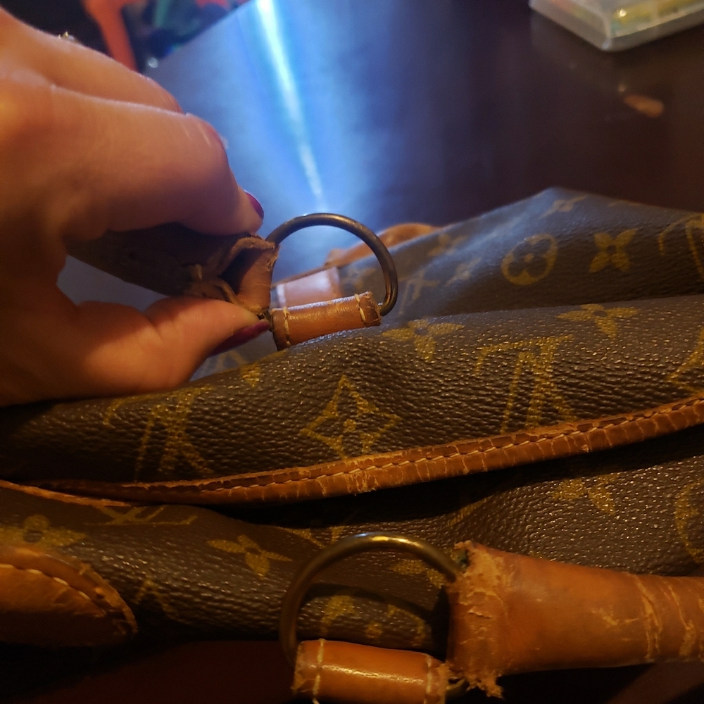 Authentic Louis Vuitton French company bucket